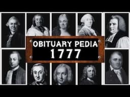 Famous People We've Lost in 1777 - Obituary in 1777 - Ep2