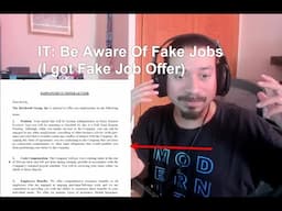 IT: Be Aware Of Fake Jobs (I got Fake Job Offer)