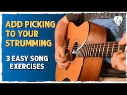 How to Add Picking to Your Strumming | 3 Famous Guitar Examples