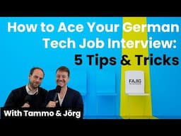 5 Tips on "How to ace your tech interview"🥇