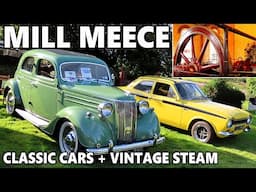 The MILL MEECE PUMPING STATION classic car show in the Ford V8 Pilot!