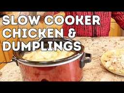 Slow Cooker Chicken & Dumplings