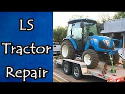 LS Tractor Repair: Extracting and Replacing a Broken Bolt