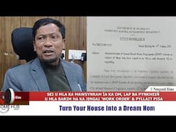 SEI U MLA KA MAWSYNRAM ÏAKA OM, LAP BA PYNKHEIÑ U MLA BARIM HA KA JINGAI 'WORK ORDER' & PYLLAIT PISA