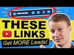 How to ADD SOCIAL MEDIA LINKS to Youtube channel art for MORE hot leads & business traffic - 2021