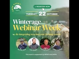 Reintegrating trees into your farming system - Winterage Webinar Week