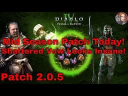 Diablo IV VoH - Exploring The Mid Season Patch (Mothers Blessing, Holiday Event, Class Buffs)