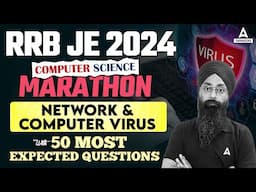 RRB JE Computer Science Marathon 2024 | Network and Computer Virus 50 Most Expected Questions