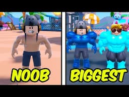 Noob To Pro in Gym Star Simulator! (Movie Episode 2)