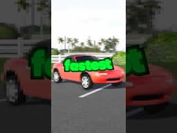 The FASTEST CARS in Southwest Florida Roblox! - #shorts