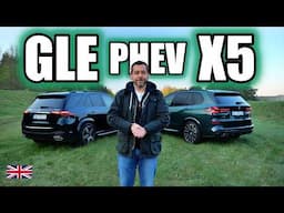 BMW X5 vs. Mercedes-Benz GLE - Premium PHEV SUV Battle (ENG) Comparison and Review - Marek Drives