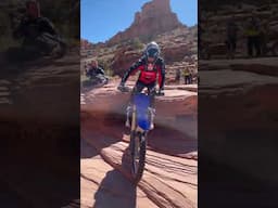 Pol Tarres - Yamaha YZ450FX on the rocks