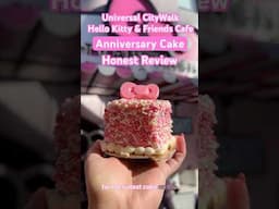 Hello Kitty & Friends Cafe 50th Anniversary Cake Review 🎂🎀