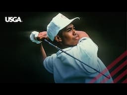 16-Year-Old Tiger Woods at the 1992 U.S. Junior Amateur Championship