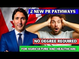 😳 Wow! NEW Canada PR Options | Saskatchewan Launches 2 New Pathways In Agriculture & Healthcare