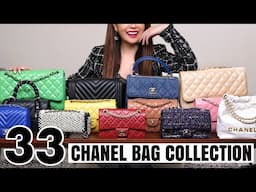 MY ENTIRE CHANEL BAG COLLECTION + New Bag Unboxing *33 Bags + Mod Shots*