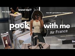 pack with me for my first brand trip??? + a storytime