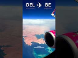 Delhi to Belgium in 28 Seconds #delhiflight  #indianineurope #travelbelgium #saudiarabia #geneva