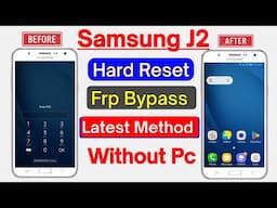 Samsung J2 Ka Lock Kaise Tode | Samsung J2 Google Account Lock Unlock 2025