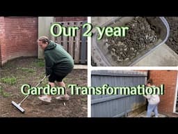 How we got rid of leatherjacket grubs and created our dream family garden!