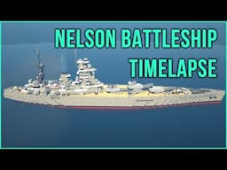 I Built a Battleship in Minecraft! Nelson-class