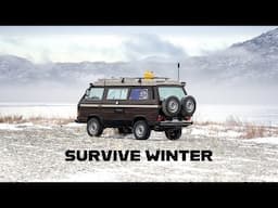 How to Survive Winter in a Van!   5 Helpful Tips