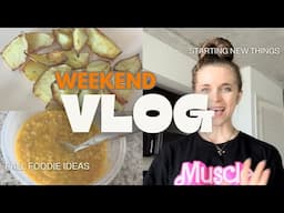 WEEKEND VLOG- spend the weekend with me + fall themed food ideas