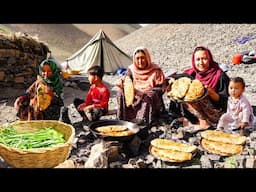 Organic Life and Survive in the Wilderness | Shepherd Mother Cooking Organic Village Style Food