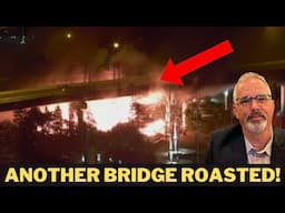 Big Mac Bridge Fire in Cincinnati Ohio