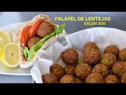 Falafel de Lentejas - Fáciles y Económicos