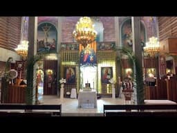 Greek Orthodox Palm Sunday Easter Service 2020