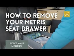 Removing the Metris Camper Drawer