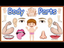 Body Parts | Human Body Parts Name | Name of Body Parts in English with Pictures | @kidsorbit6