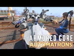 Fallout 4 - ARMORED CORE ROBOTS - Armored Core Automatrons Companions