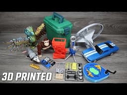 12 COOL 3D Prints - BEST 3D Printing Ideas 2024