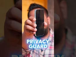 Privacy Screen Guard கண்டிப்பாக Use பண்ணாதீங்க ⚠️ #shorts