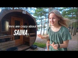 Our camping experience in Finland - visiting Hanko, sauna & swimming in the sea PART 1