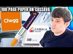 Evaluating CHEGG Future, 100 Page Paper on Cassava Incoming, AstraZeneca Oral GLP-1 | Martin Shkreli