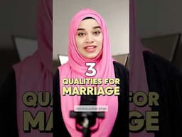 CHECK 3 THINGS IN A MARRIAGE PROPOSAL ❤️💍 #ramshasultankhan #islam #nikah #marriage #muslimwedding