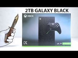 The Xbox Series X 2TB Galaxy Black Console Unboxing + All-Digital White