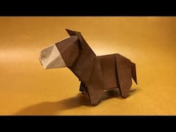 Origami Horse / Origami Pony / Mica's Paper Craft Channels