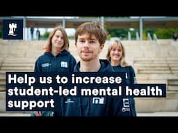 Your generous donations can help us to increase student-led mental health support at Nottingham