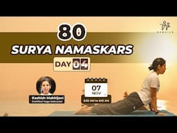 Surya Namaskar Challenge | Day 4 by Kashish Makhijani