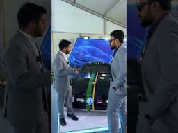 Azaad - E, Locally manufactured electric vehicle at Ideas 2024 in Karachi!