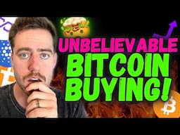 HUGE BITCOIN NEWS! WHY YOU SHOULD STARTING BUYING $1 OF BITCOIN A DAY! (CFA EXPLAINS!)