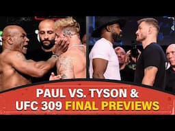 Jake Paul vs. Mike Tyson & UFC 309 FINAL Previews ft. Shawn Porter | MORNING KOMBAT