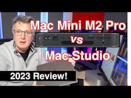 M2 Pro Mac Mini vs Mac Studio and M1 Pro 14" Macbook. Full 2023 Reviews.