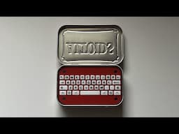 building a keyboard into an Altoids tin