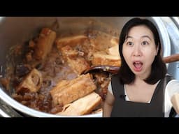 BEST VEGAN "Taiwanese Lu Rou Fan" - Braised Pork over Rice with Peach Gum! (Healthy and Delicious)