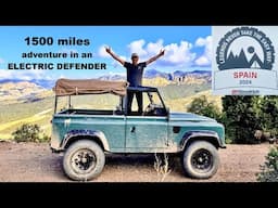 1500 mile adventure in an electric Land Rover Defender